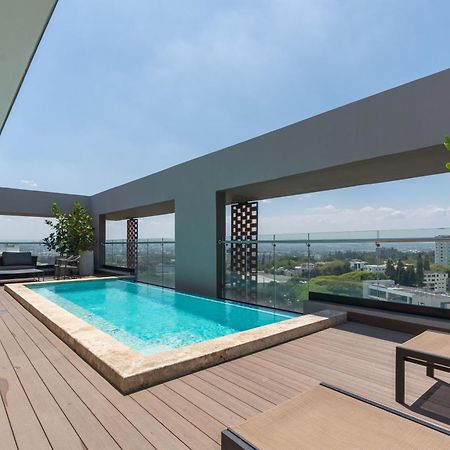 Modern Luxury Condo With Rooftop Pool & Gym Santiago De Los Caballeros Exterior photo